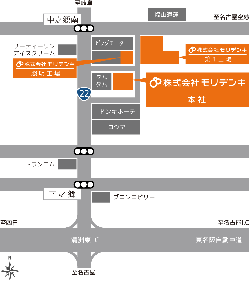 本社地図